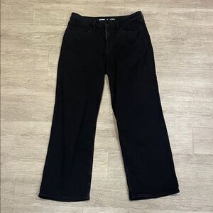 Old Navy Women's Black High-Rise WOW Wide Leg Jeans